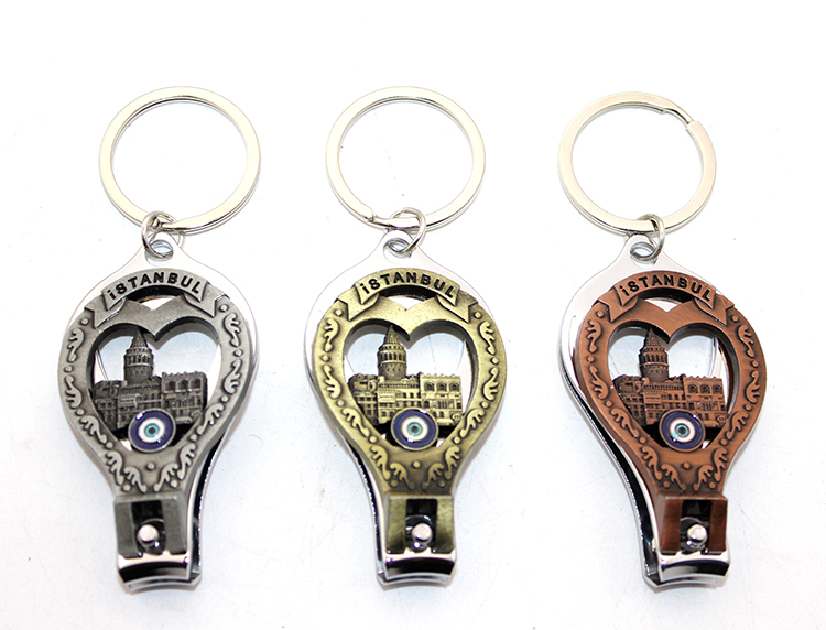 alk3349 İstanbul Temalı Tırnak Makası Galata Tasarımlı - Görsel 1