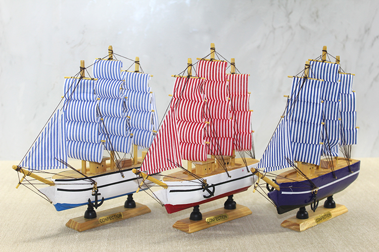 alk3453 Ahşap Gemi Model 2 - Görsel 1