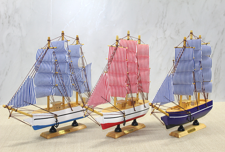 alk3454 Ahşap Gemi Model 3 - Görsel 1