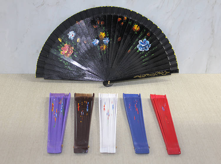 alk3566 Ahşap Tek Taraflı Yelpaze - Görsel 1