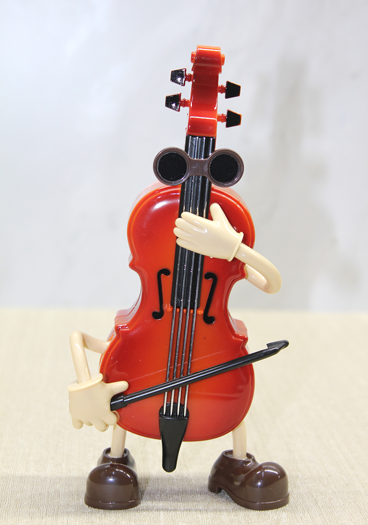 alk3795 Keman Müzik Kutusu Eğlenceli Tasarım - Görsel 1