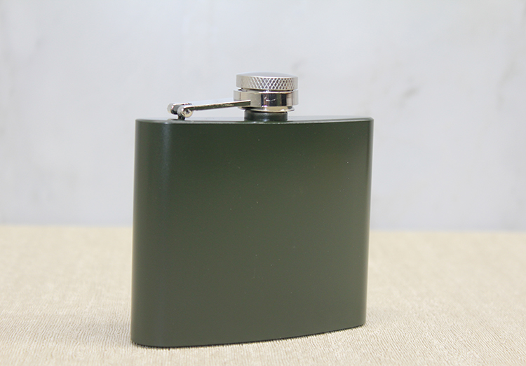 alk3901 Tekli Haki 5 Oz Matara - Görsel 1