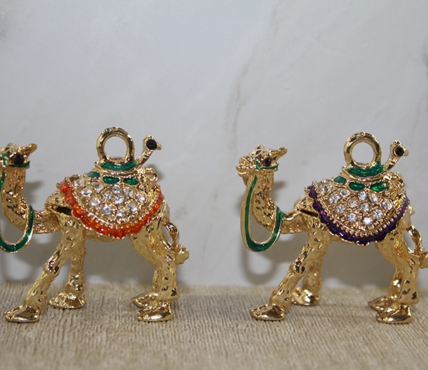 Swarovski Taşlı Minik Figür - Deve