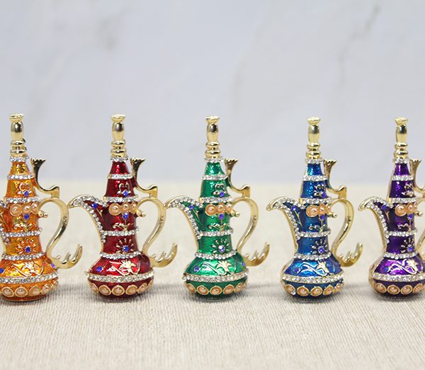 Swarovski Taşlı Minik Figür - Mini İbrik Model 2