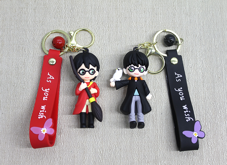 alk4274 Harry Potter Silikon Anahtarlık - Görsel 1