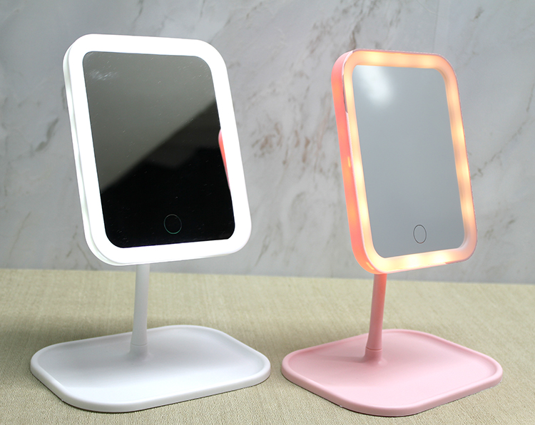 alk4910 Dikdörtgen LED’li Makyaj Aynası - Görsel 1