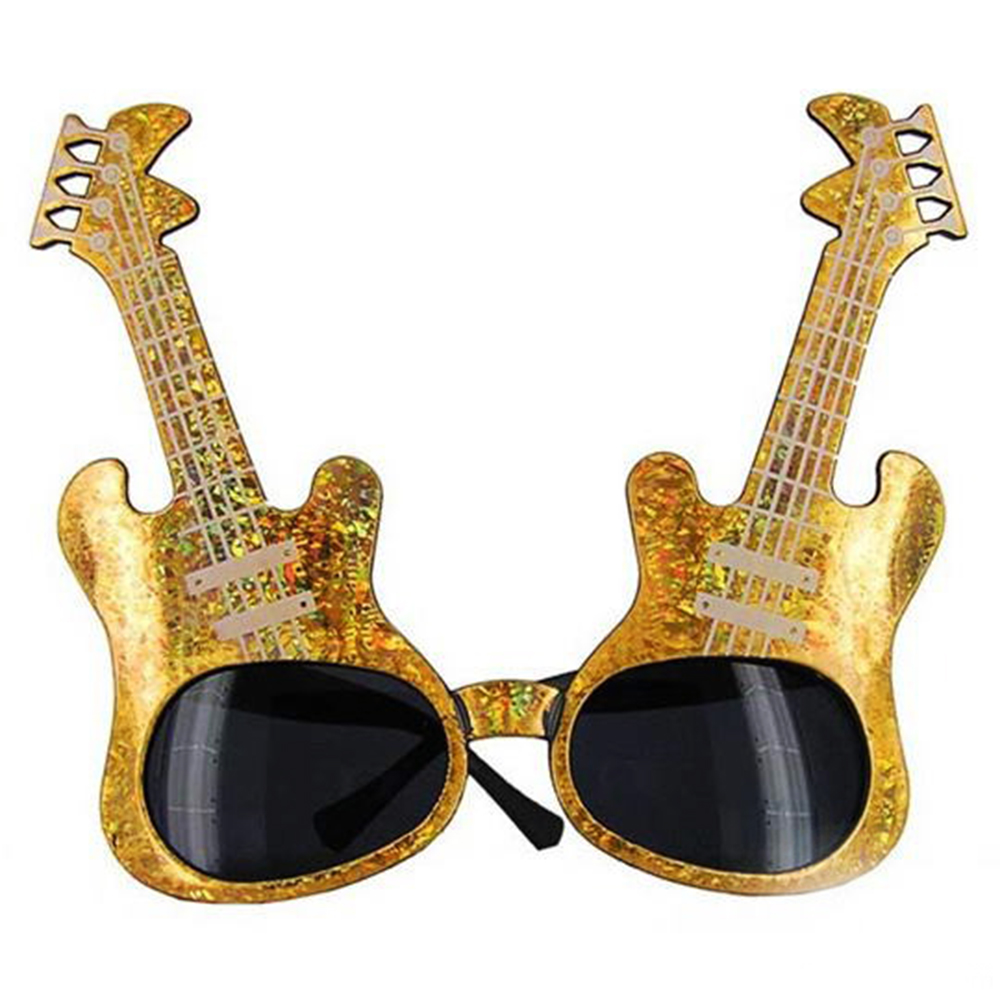 altin-renk-rockn-roll-gitar-sekilli-parti-gozlugu-15x15-cm-resim-5017 Altın Renk Gitar Şekilli Parti Gözlüğü - Görsel 1