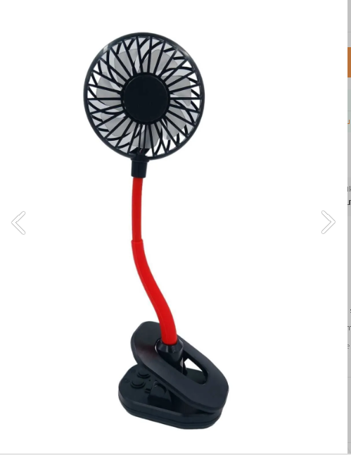 ffffan1 Ayarlanabilir Kıskaçlı Masa Üstü Mini Vantilatör - Görsel 1