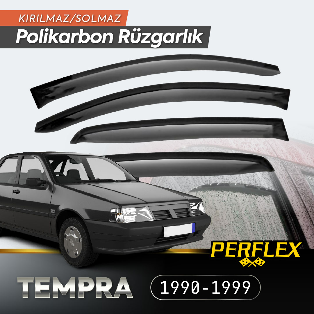 perflex-2 Fiat Tempra-Tipo 1990-1999 Cam Rüzgarlığı V2 Mugen - Görsel 1