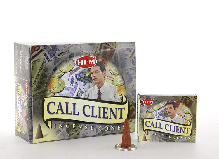 hemkonik17 Call Clients Aromalı Konik Tütsü - Görsel 1