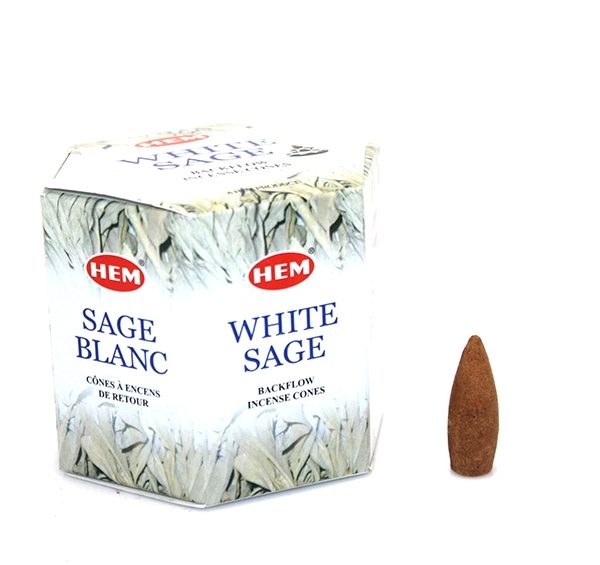 White Sage Aromalı Geri Akış Tütsü