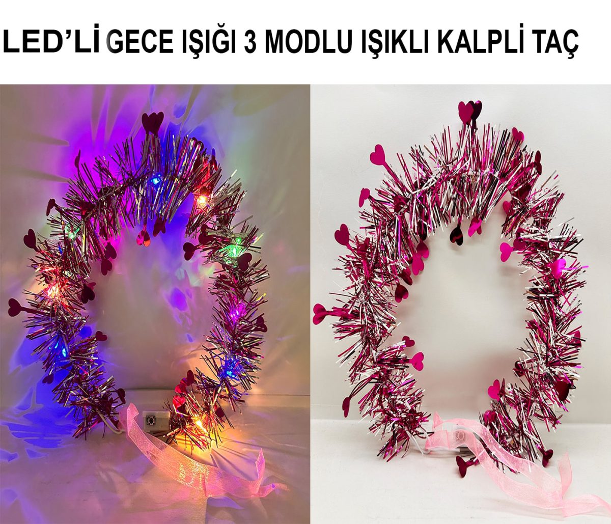 kalp-puskullu-gece-pariltisi-3-modlu-led-39-li-isikli-tac-fusya-resim-5037 Kalp Püsküllü 3 Modlu LED Işıklı Taç Fuşya Renk - Görsel 1