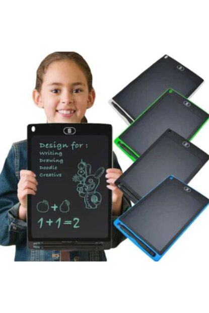 lcd-tablet-8-5-inc-writing-tablet-cizim-yazi-yazma-egitim-tahtasi-6910 Lcd Çizim Eğitim Tableti - Görsel 1