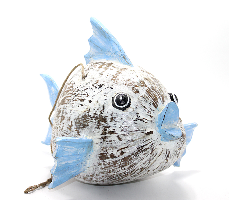 linggayoni-1 Ahşap Balık Figürü - Görsel 1