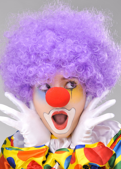 mor-renk-kivircik-afro-bonus-peruk-takma-sac-ve-kirmizi-burun-seti-2923 Mor Renk Kıvırcık Bonus Peruk ve Kırmızı Burun Seti - Görsel 1