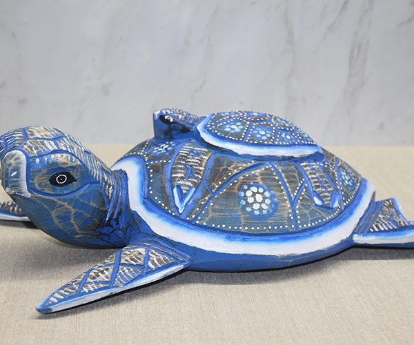 Tekli Ahşap Kaplumbağa