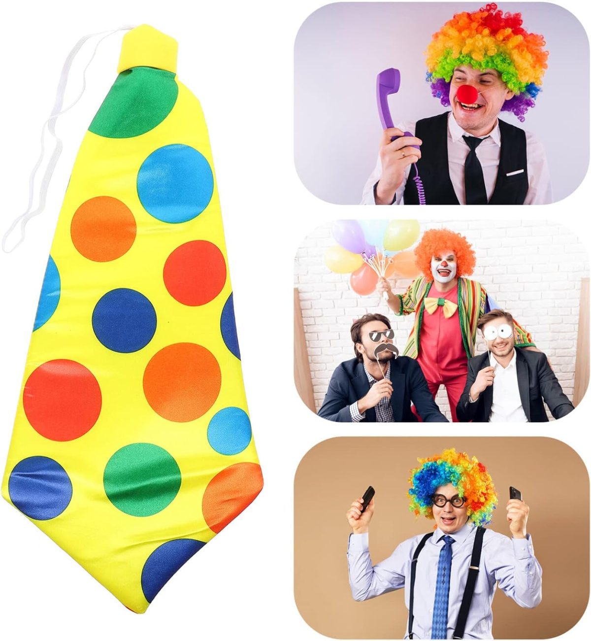 palyaco-kravati-lastikli-genis-kesim-17x37-cm-resim-4925 Palyaço Kravatı Lastikli Geniş Kesim - Görsel 1