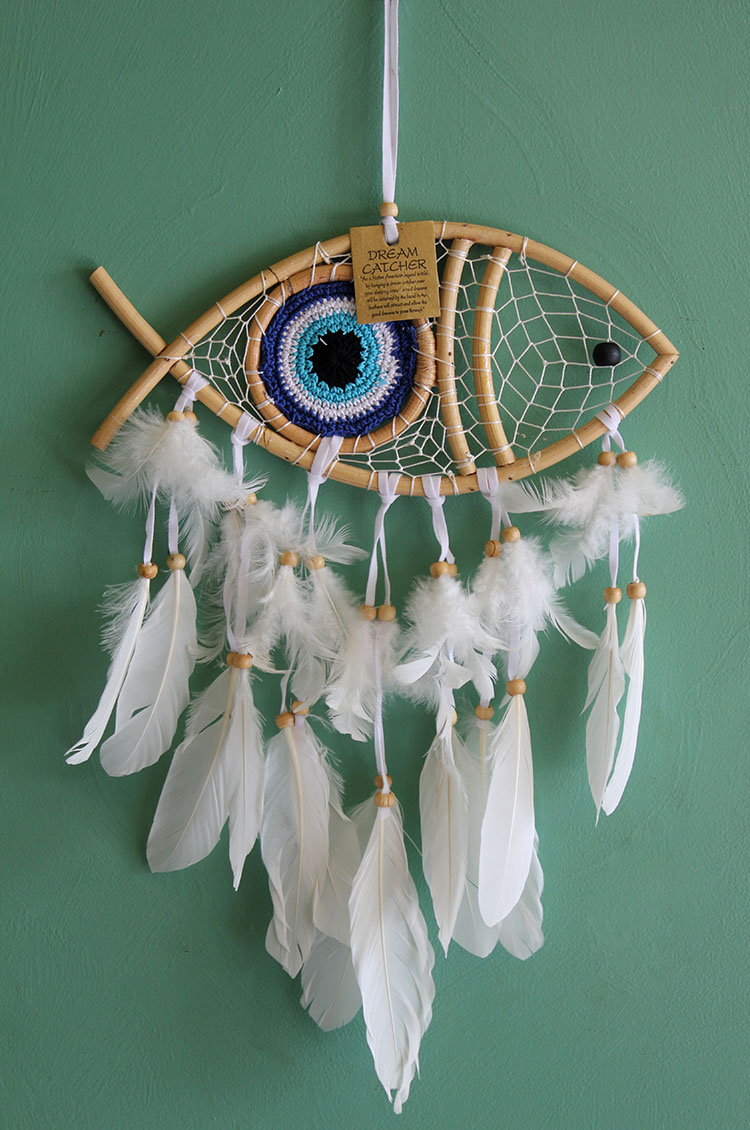 roshita-111 Rüya Kapanı Dream Catcher Balık Tasarımı - Görsel 1