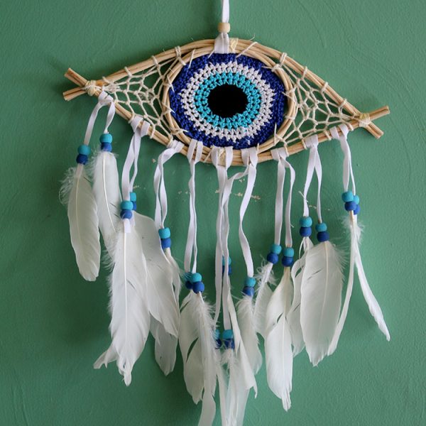 Rüya Kapanı Dream Catcher Göz Tasarımı Model 1