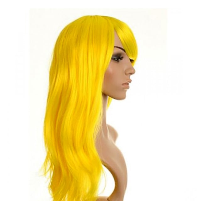 sari-renk-uzun-parti-perugu-7888 Sarı Renk Uzun Parti Peruğu - Görsel 1
