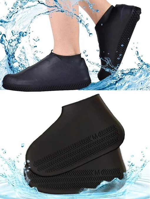 silikon-ayakkabi-kilifi-kaymaz-su-kir-gecirmez-m-beden-9904 Su Geçirmez Ayakkabı Kılıfı M Beden - Görsel 1