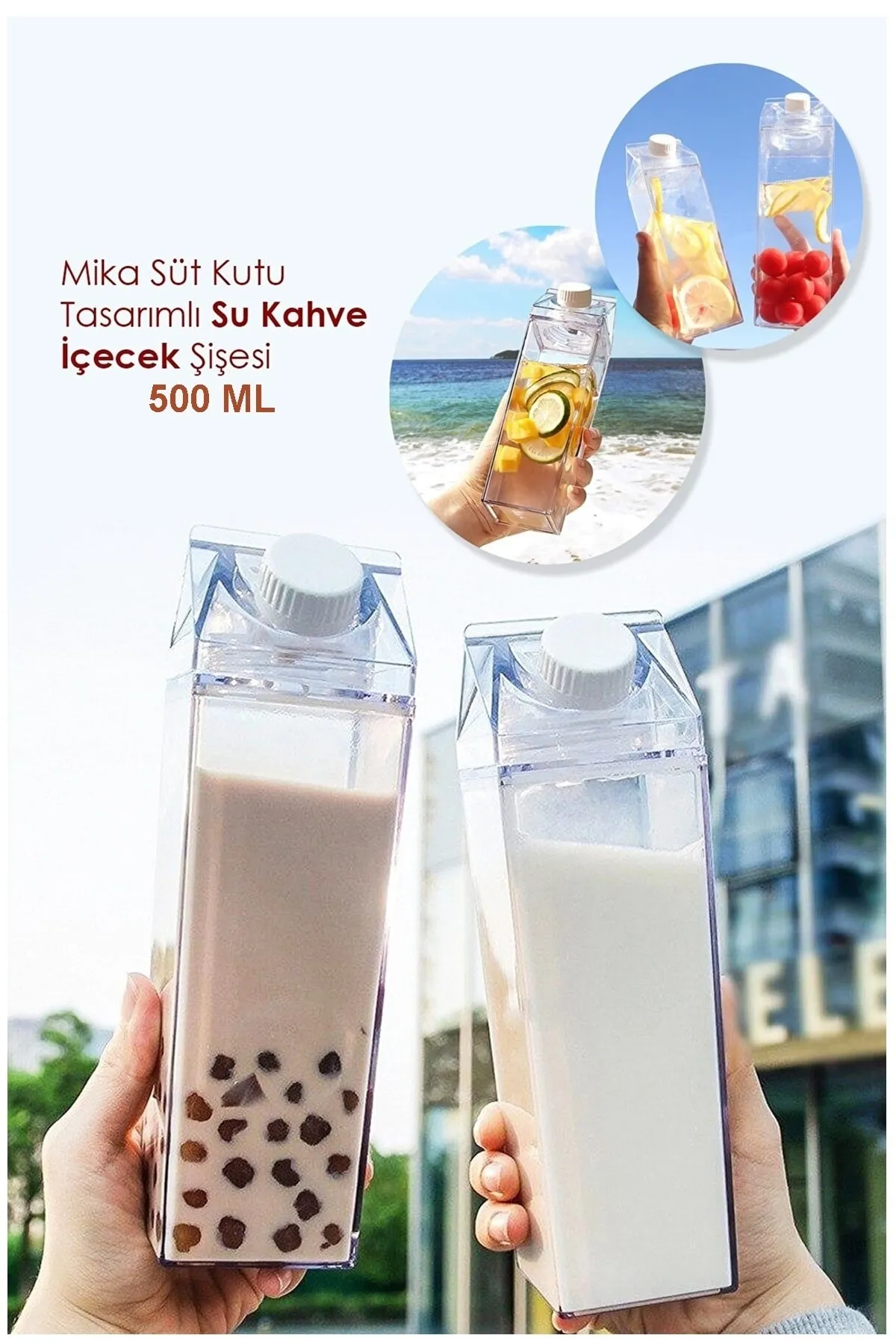 sut-kutusu-tasarimli-icecek-sisesi-4793 Süt Kutusu Tasarımlı İçecek Şişesi - Görsel 1