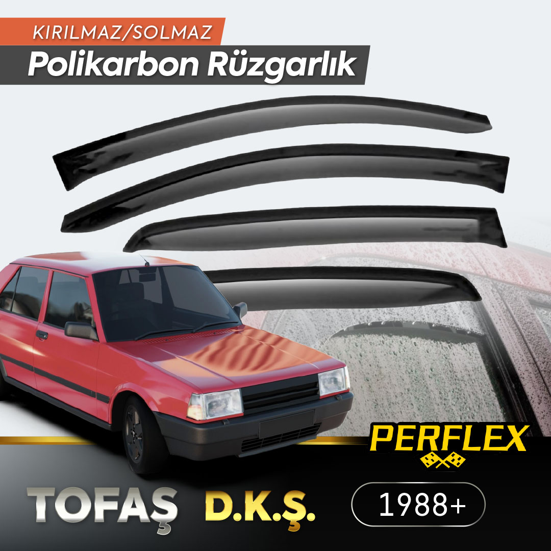 perflex-2 Tofaş D.K.Ş 1988+ Cam Rüzgarlığı V2 Mugen - Görsel 1