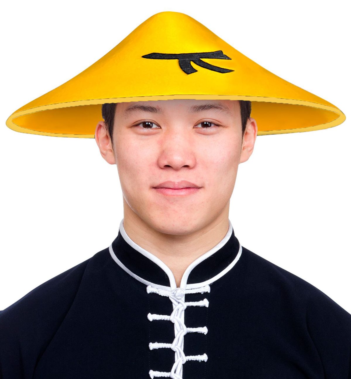 uzak-dogu-asyali-cin-japon-sapkasi-sari-renk-resim-2123 Uzak Doğu Asyalı Şapkası Sarı Renk - Görsel 1