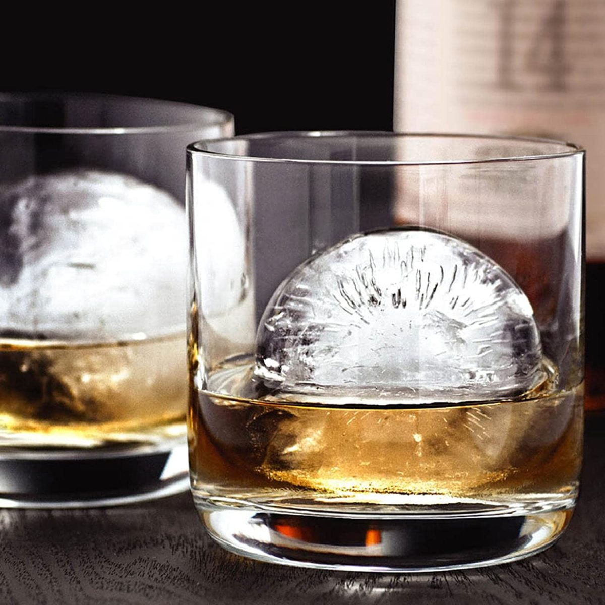 yuvarlak-buz-kubu Küre Şeklinde Buz Yapma Kalıbı - Görsel 1