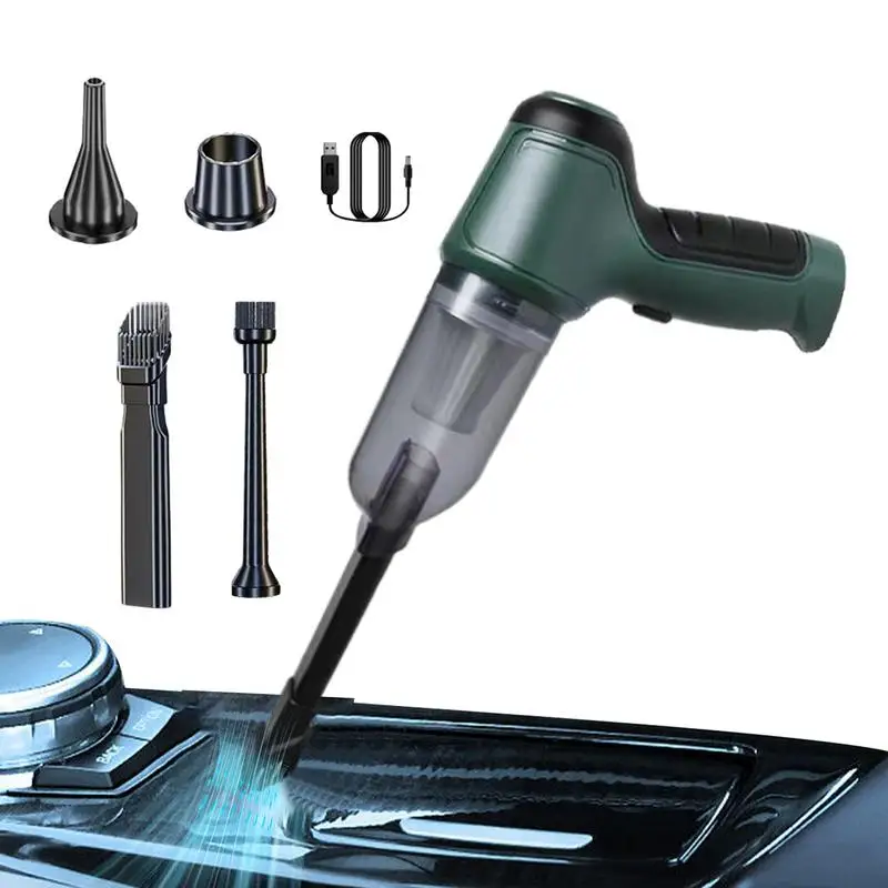 IMG_2503 Air Blower Araba Süpürgesi Yeşil - Görsel 1